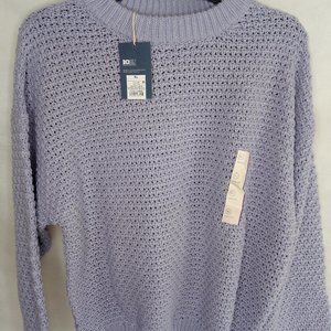 UNIVERSAL THREAD LILAC WOMENS KNIT CHUNKY PULLOVER SWEATER, NWT